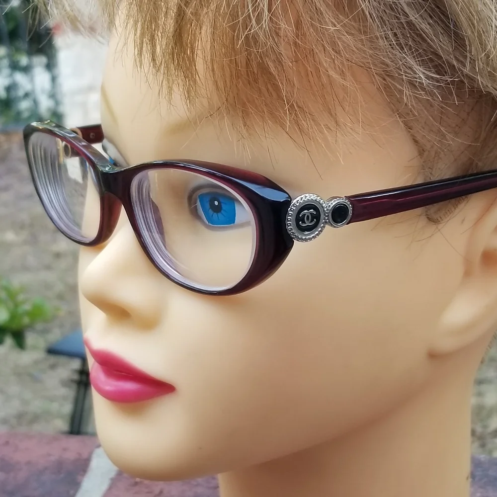 Amazing looking Authentic Chanel CC eyeglasses Frames - Picture 3 of 16